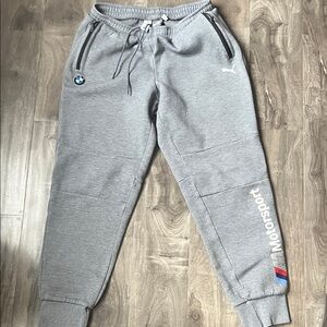 Puma BMW M Men’s Sweatpants Joggers  Grey